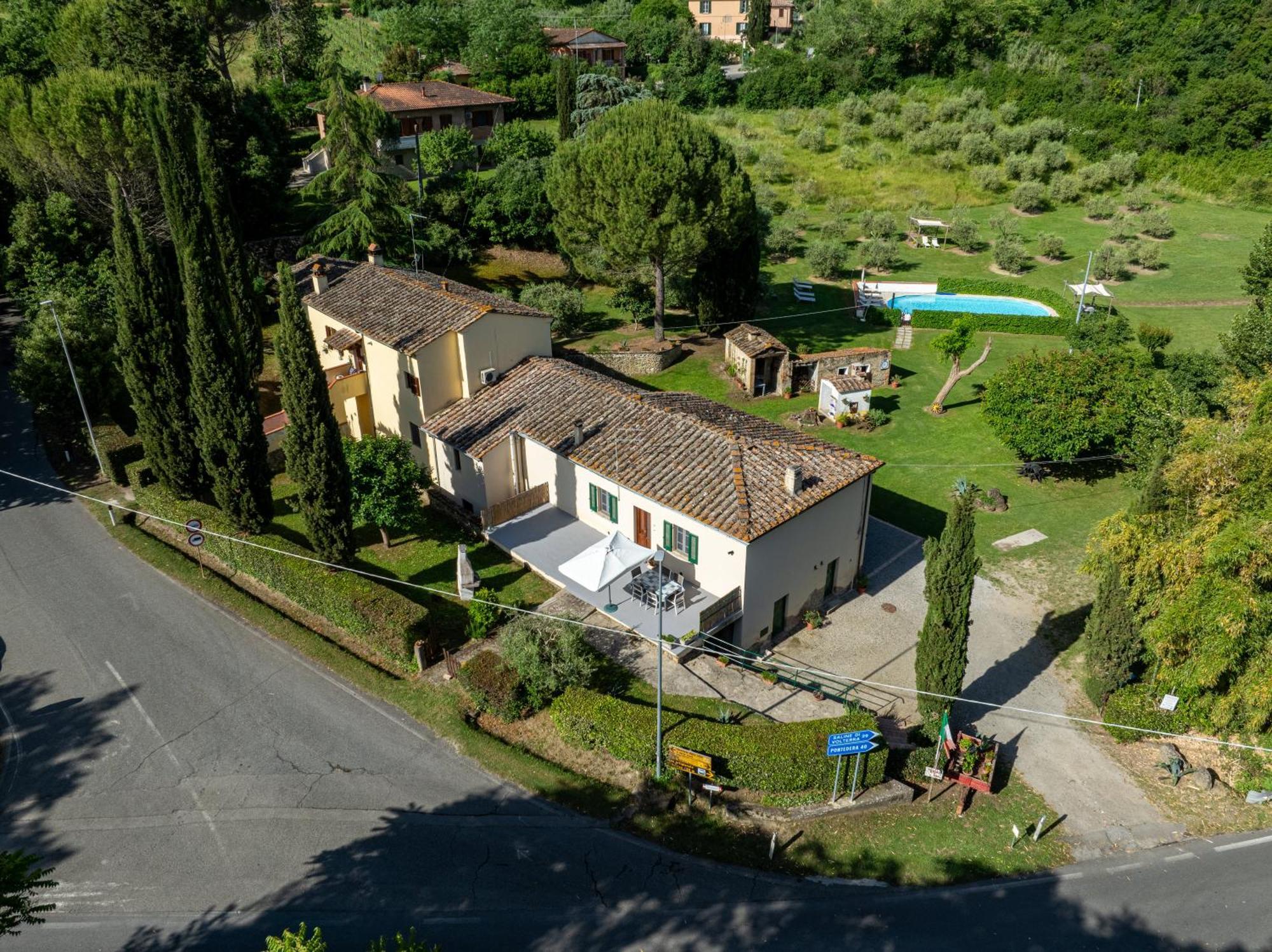 Ferienwohnung Molino Del Prato Volterra Exterior foto